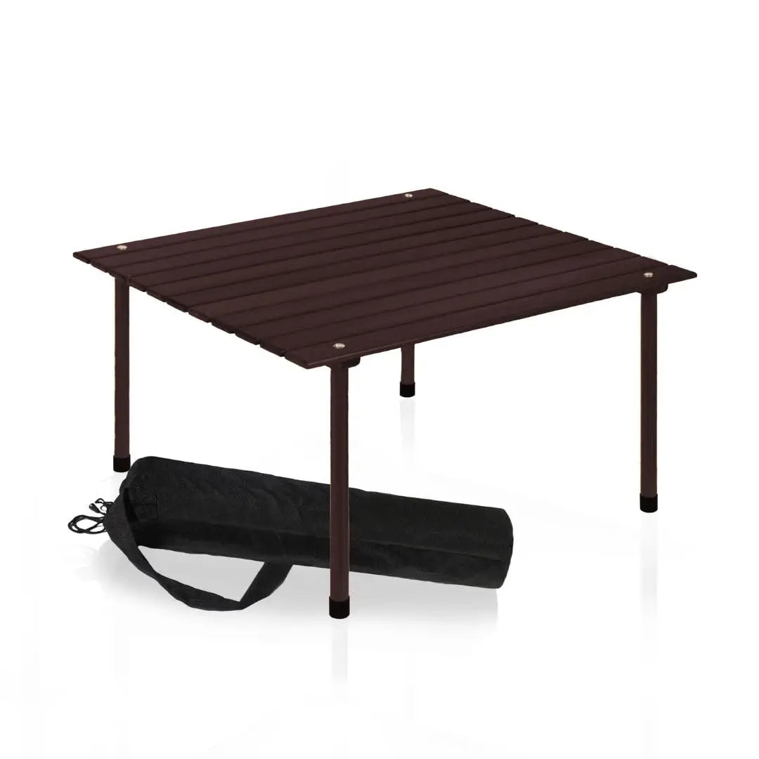 Roll-Up Wooden Camp Table