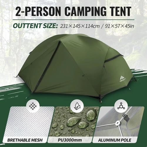 2-Person Backpacking Tent