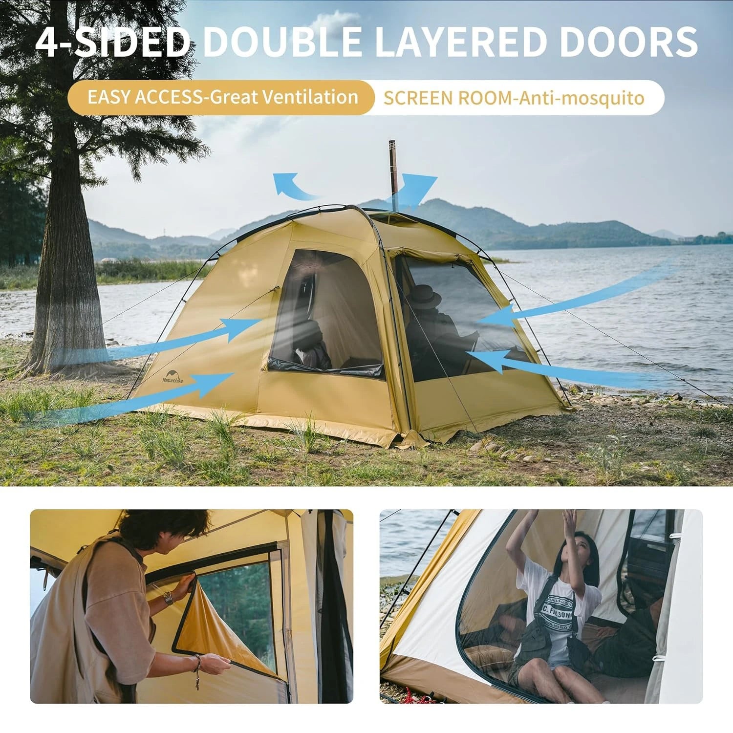 Naturehike Dune 4-Season Tent