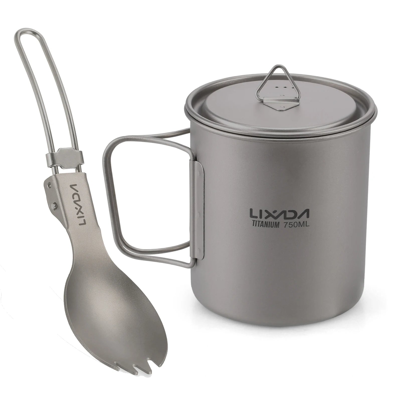 Lixada Titanium Camping Cookware Set