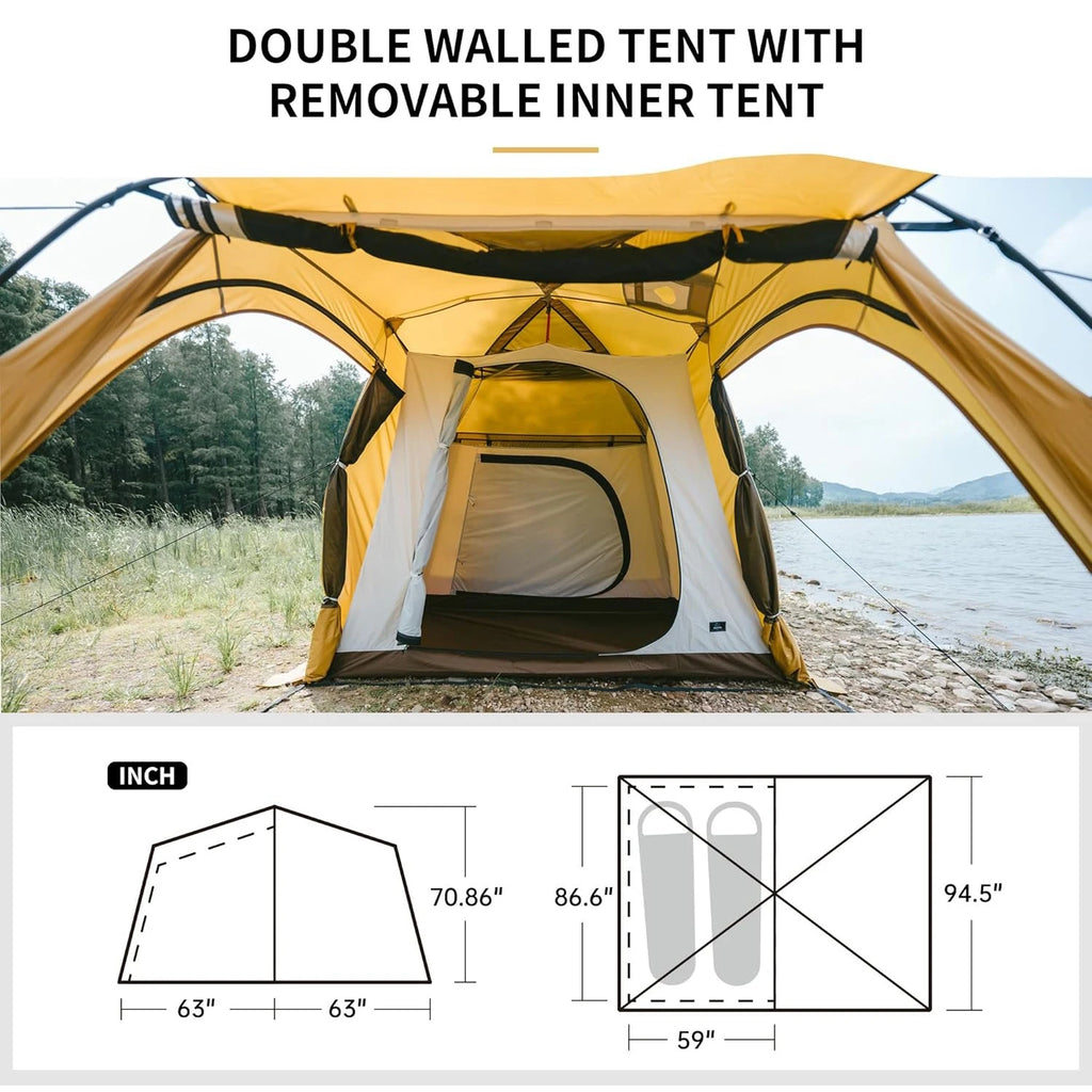 Naturehike Dune 4-Season Tent