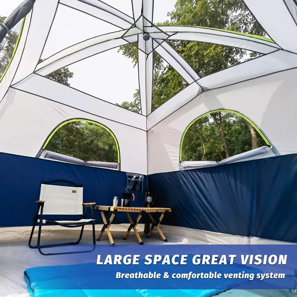 6-Person Family Camping Tent