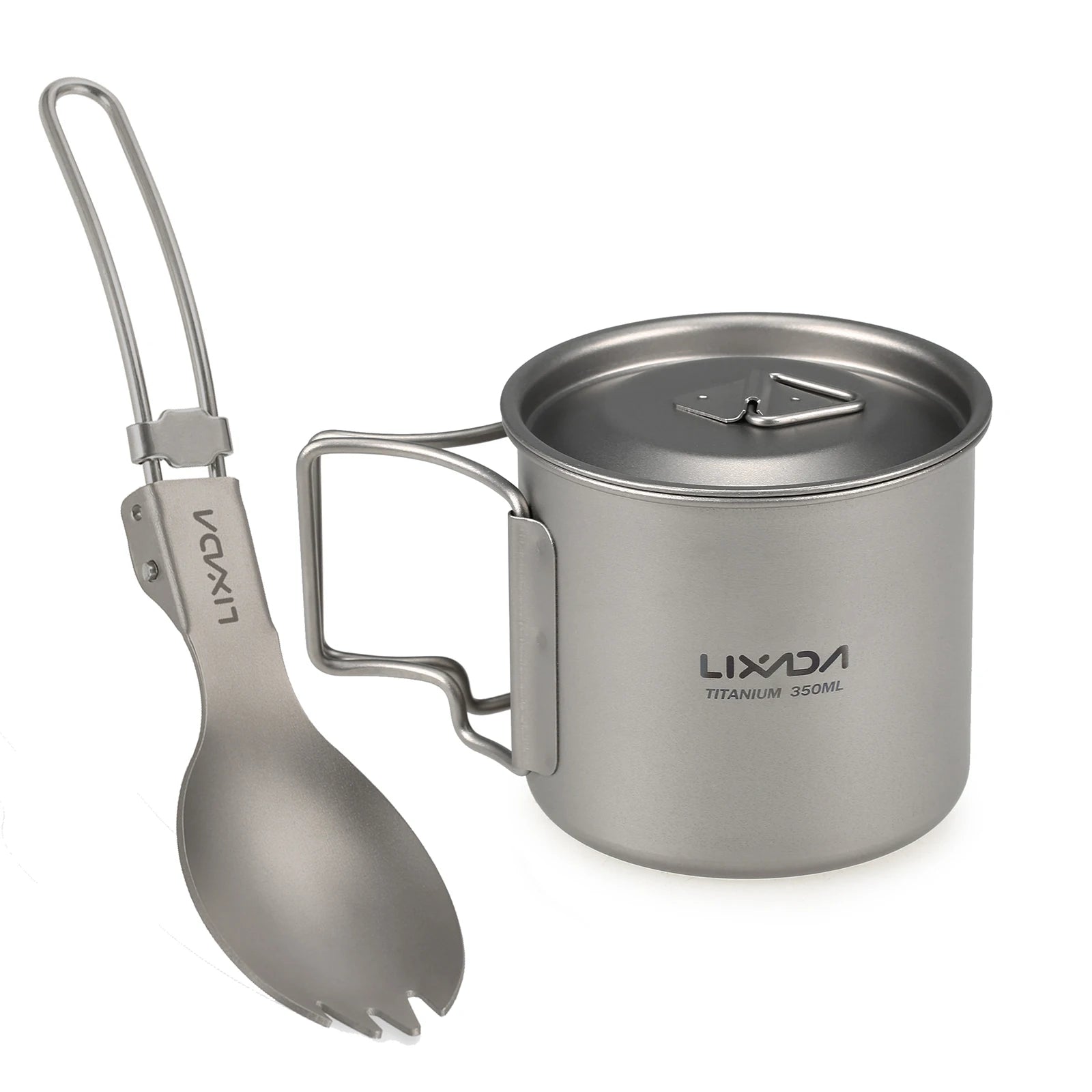 Lixada Titanium Camping Cookware Set
