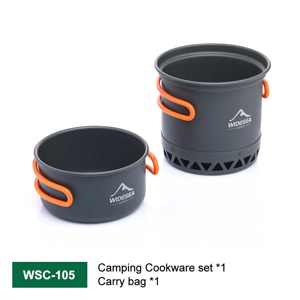 Camping Cooking Pot & Kettle Set