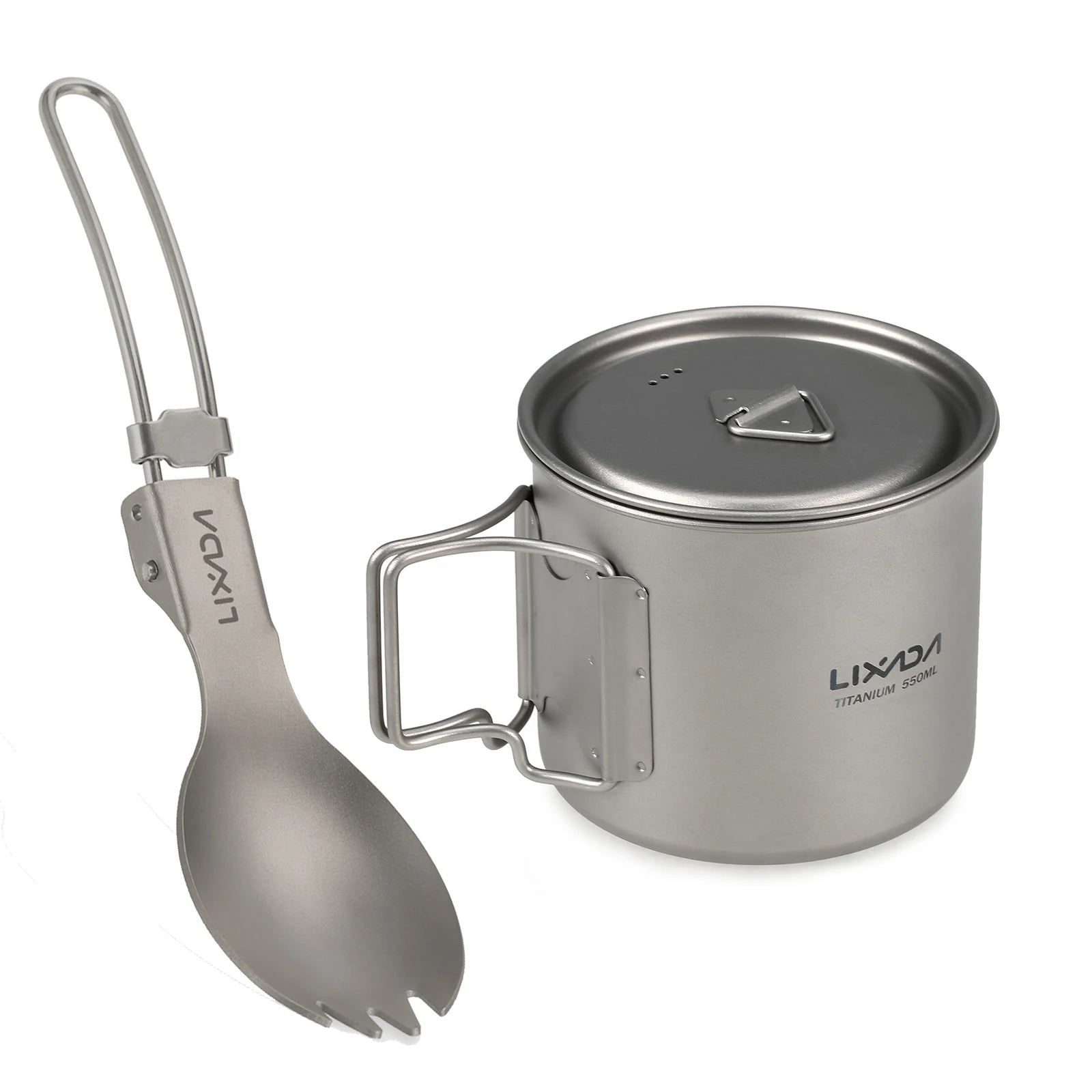 Lixada Titanium Camping Cookware Set