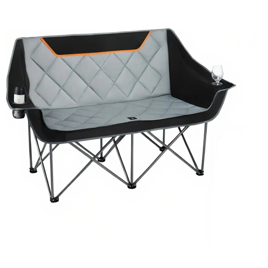 Oversized Padded Camping Loveseat