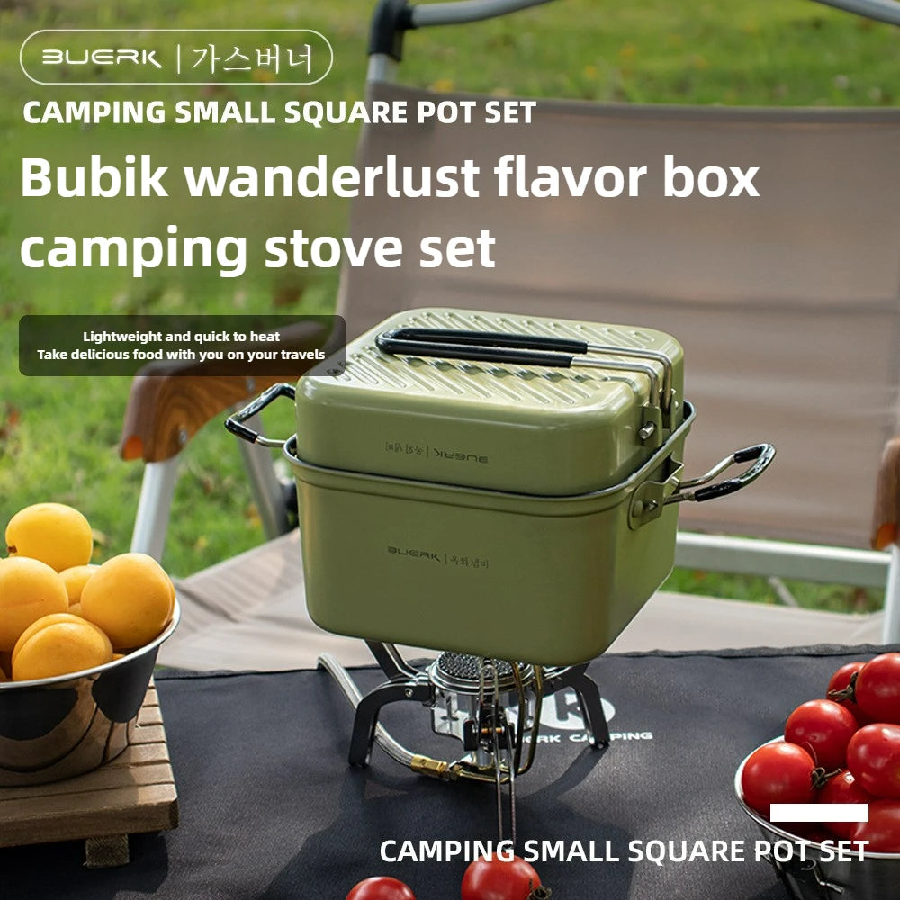 Camping Cooking Pot & Pan Set
