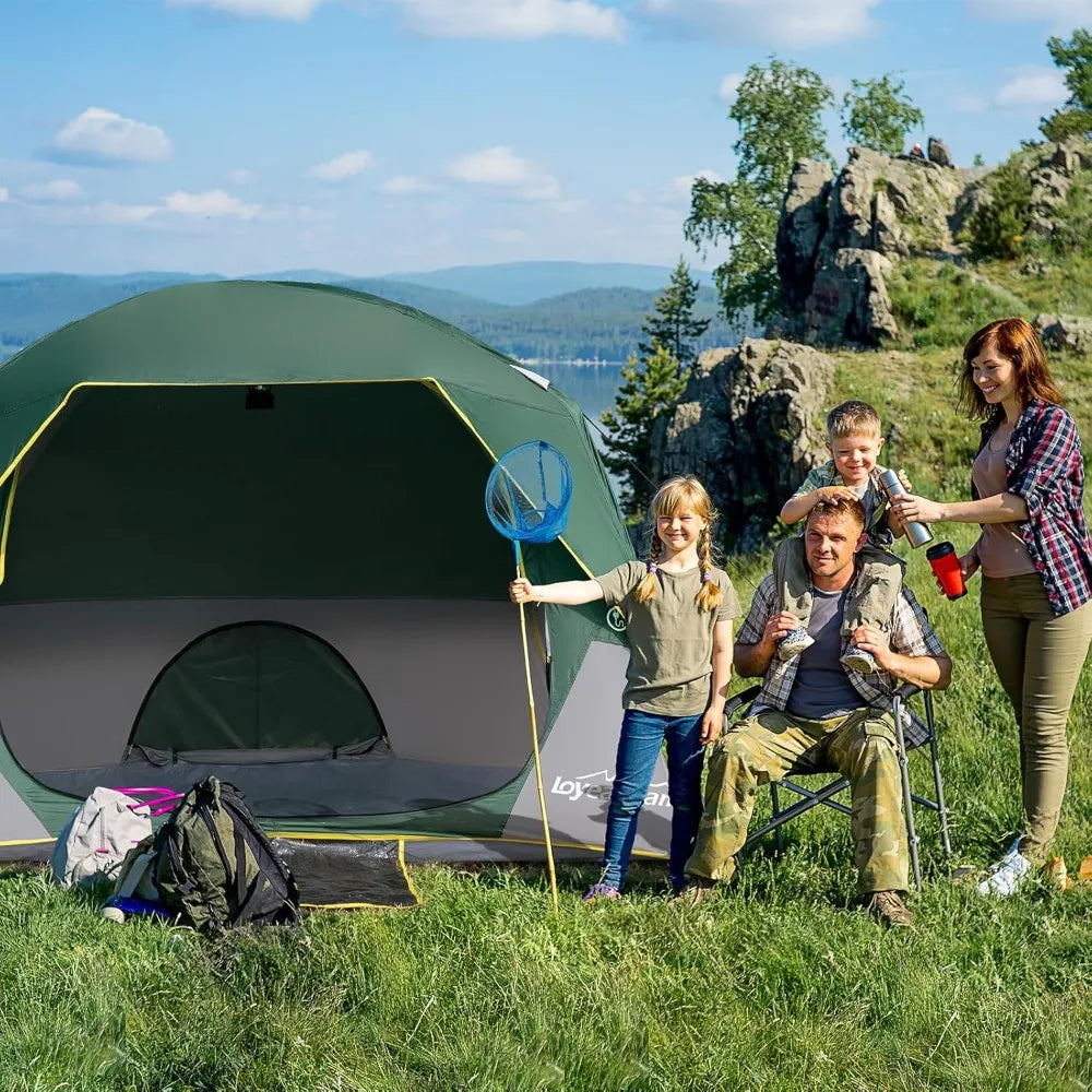 4-Person Dome Camping Tent
